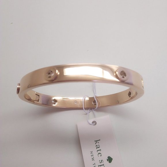 Kate Spade New Rose Gold Spade Bracelet